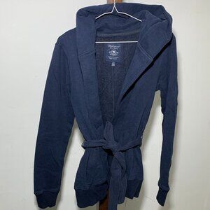 BlueNotes - Navy wrap sweater size S